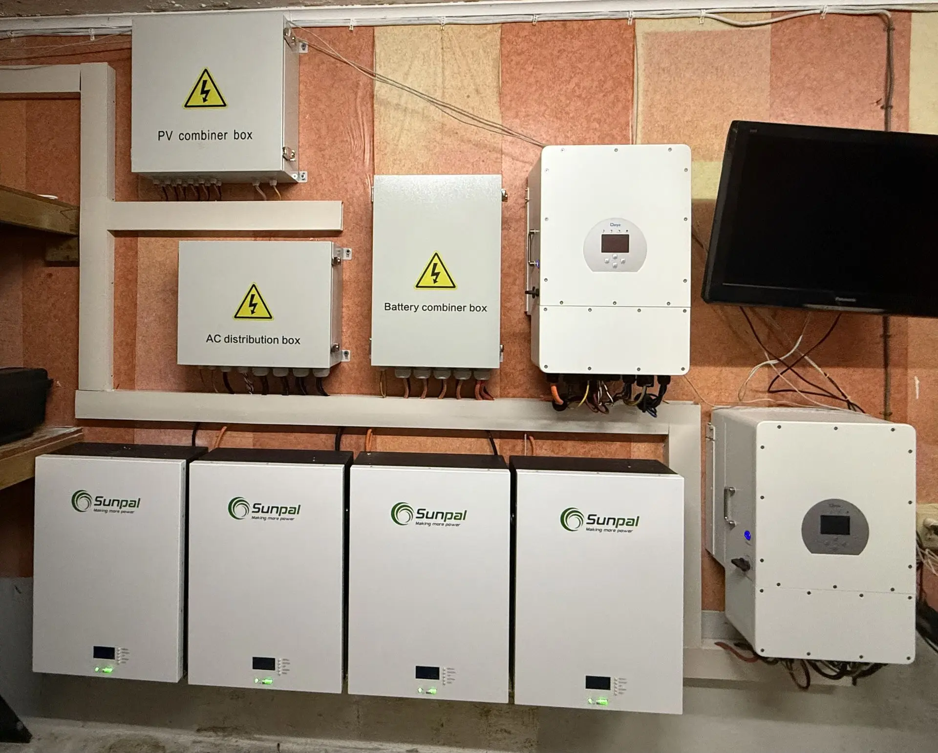 Battery storage illustration