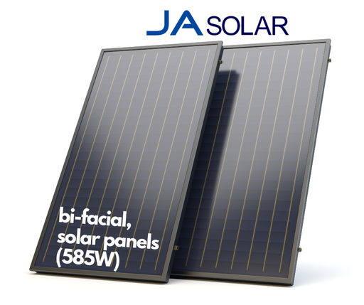 [JAM72D40 MB] JASolar MB Series, Solar Panel Module (585kW), INSTALLED, including Mounting Racks